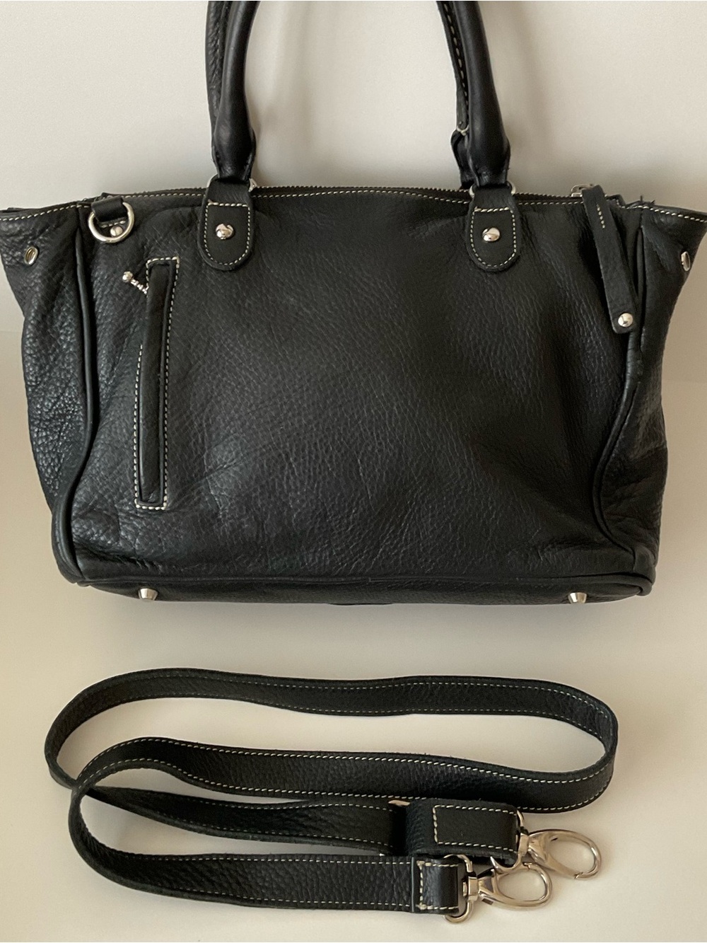 Roots Leather Bag